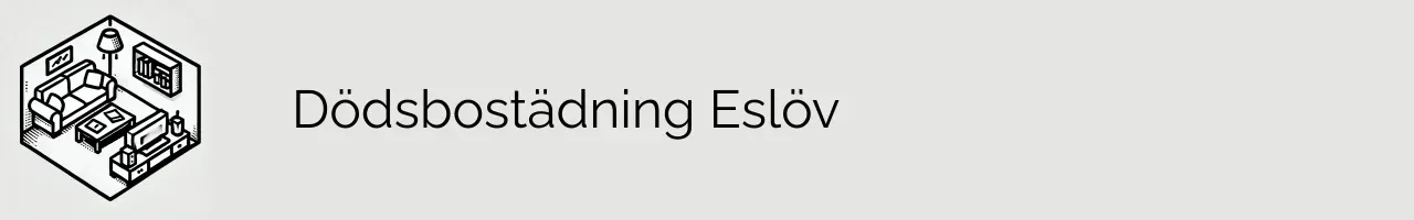 Dödsbostädning Eslöv