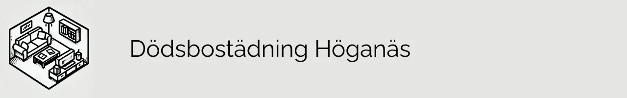 Dödsbostädning Höganäs